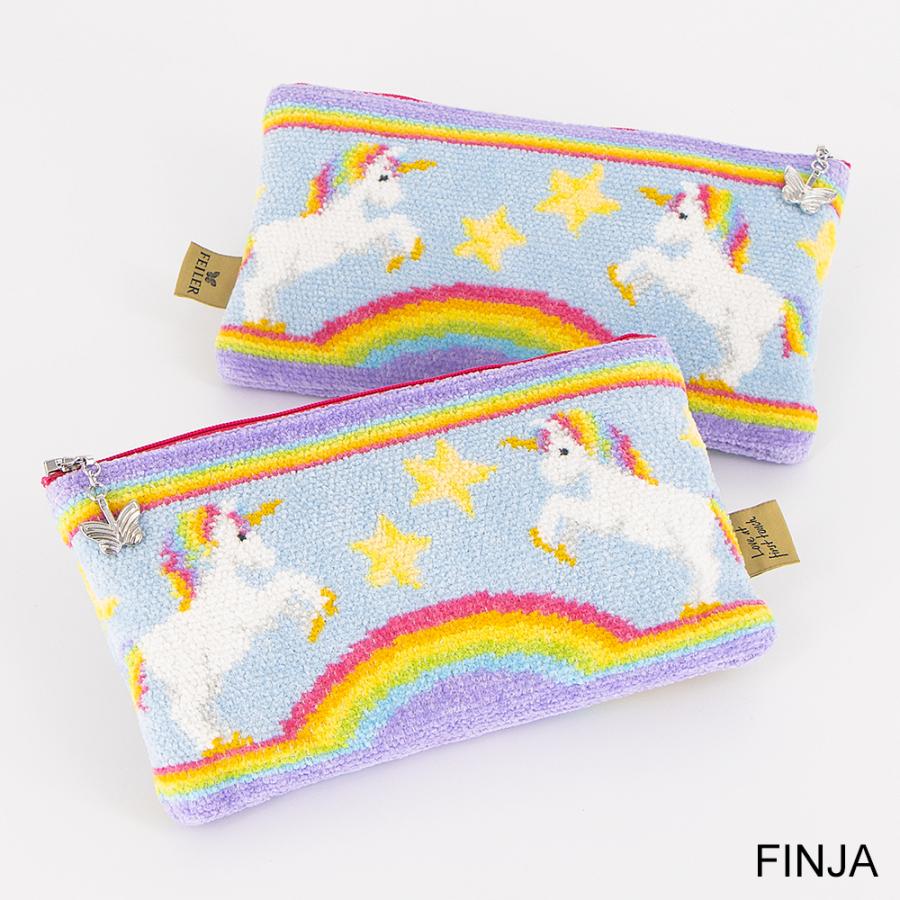 feiler（フェイラー） フラットポーチ M10 Toiletry bag small 20x12cm