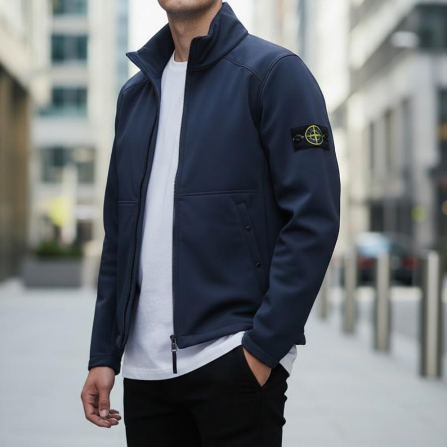STONE ISLAND（ストーン アイランド） メンズ ブルゾン ネイビー LIGHT