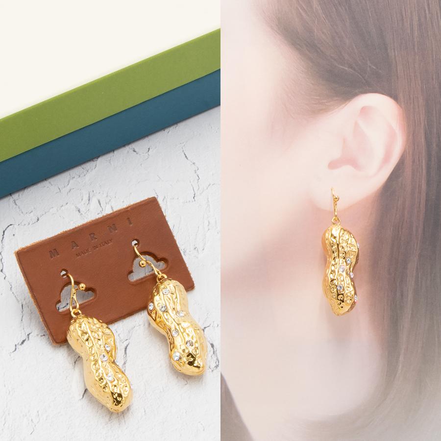 MARNI（マルニ） ピアス ゴールド ORMV0473A0 M2000 00Y65 GOLD
