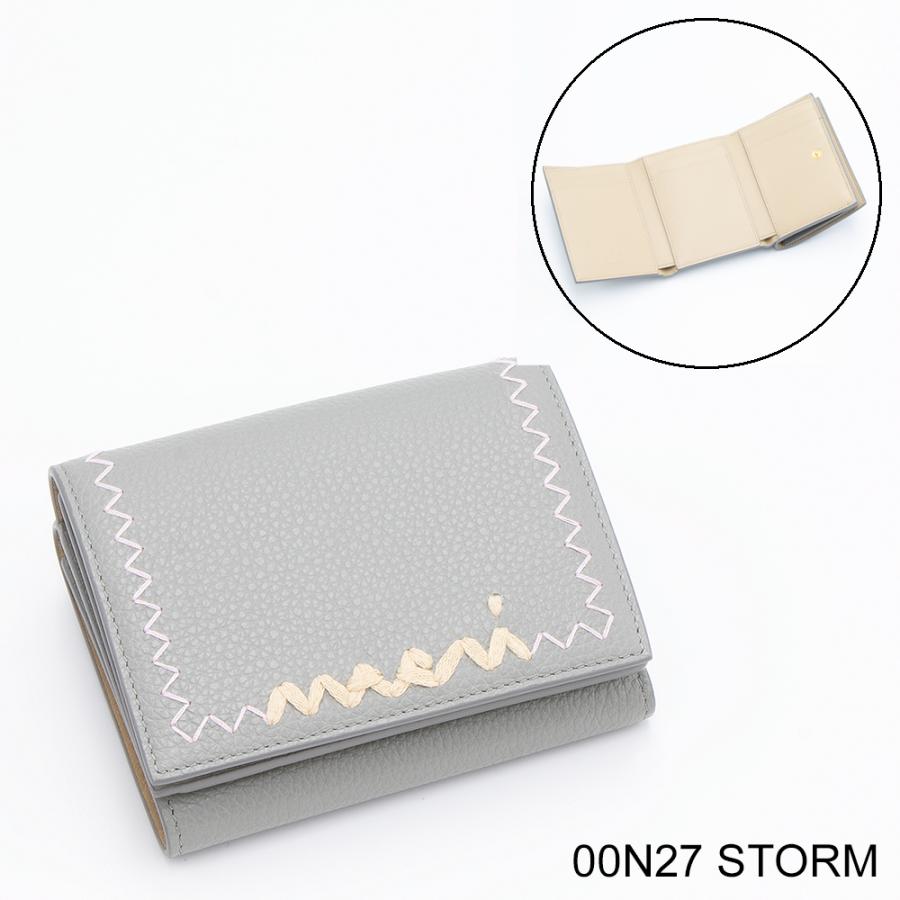 MARNI 【GWはLYP会員+P10倍】マルニ 3つ折り財布(小銭入れ付き MARNI 【GWはLYP会員+P10倍】マルニ 3つ折り財布(小銭入れ付き