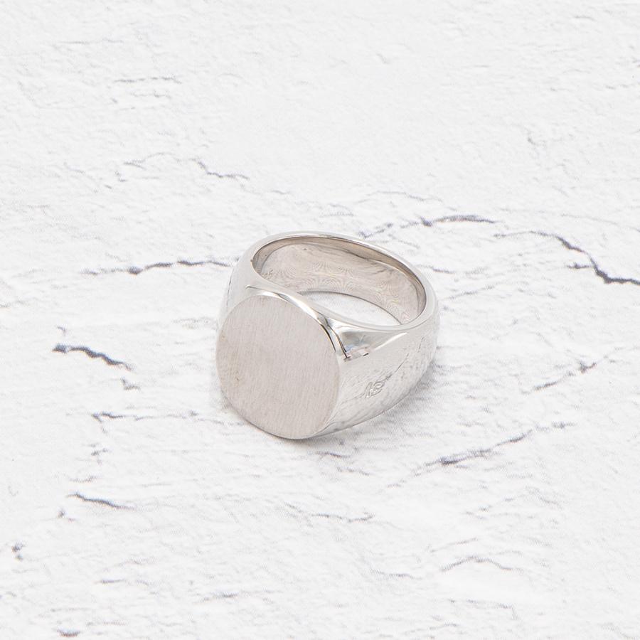 TOM WOOD（トムウッド） リング シルバー オーバルサテン Oval Satin