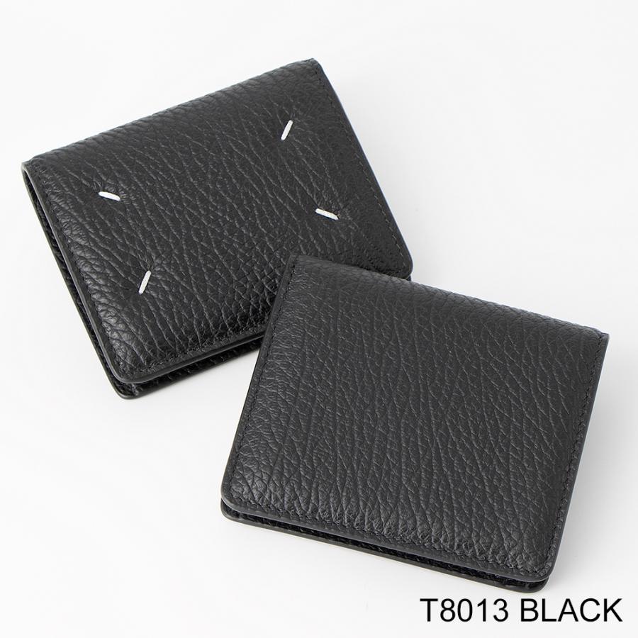 新品 メゾンマルジェラ SA3TT0002 長財布 レザー 二つ折り 黒 新品 メゾンマルジェラ SA3TT0002 長財布 レザー 二つ折り 黒