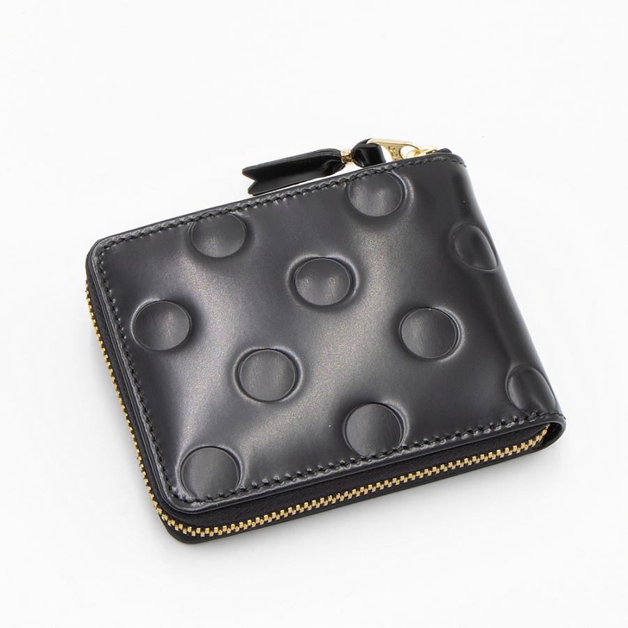 COMME des GARCONS（コムデギャルソン） ラウンドファスナー財布 POLKA