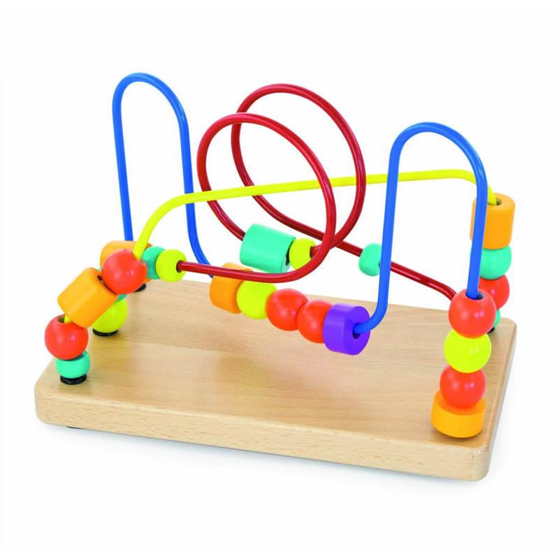 木玉のルーピング Andreu Toys ワイヤーフォーム ラビリンス 知育玩具