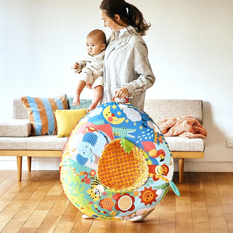 ボーネルンド（Bornelund） 日本正規品 ベビー・プレイネスト ポンプ付