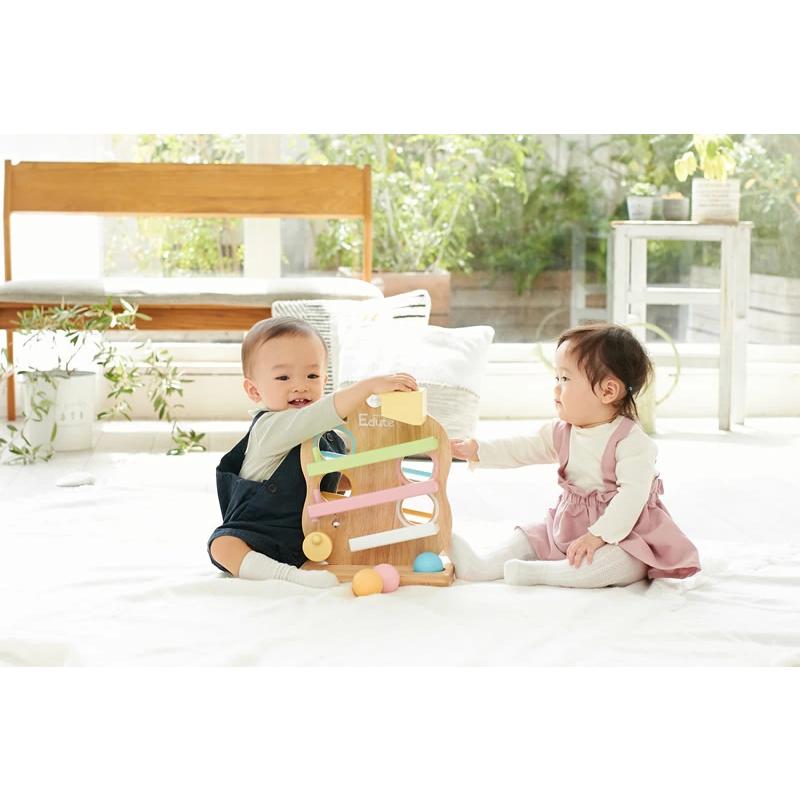エデュテLABY TREE スロープ バースデー 内祝い こども 男の子 ベビー 人気 1歳 2歳 1才 二歳 赤ちゃん キッズ 一歳児 木のおもちゃの画像