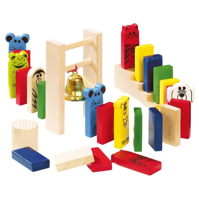 ドミノ アニマルドミノレース HABA（ハバ）　積木　　２歳おもちゃ　１歳おもちゃ　３歳おもちゃ 知育玩具　アニマルドミノ ハバ_1