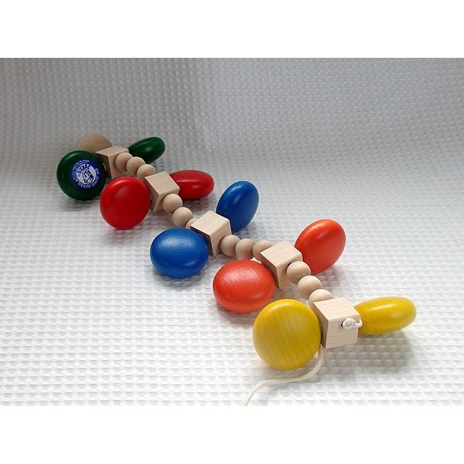 カラーむかで カラームカデ ユシラ社JUSSILA 木のおもちゃ 木製 知育