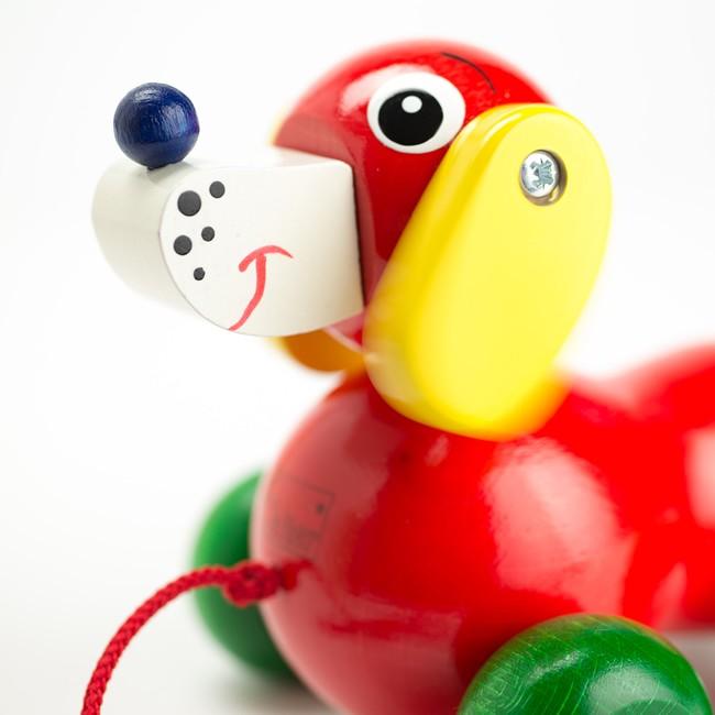 ニック社 NIC WALTER いぬのヴァルディ】【木製玩具 プルトイ 出産祝い