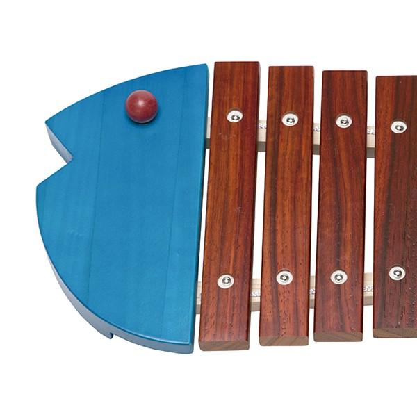 ボーネルンド (BorneLund) さかなシロフォン(ブルー )木のおもちゃ/木琴/楽器/シロフォン/出産祝い１歳 楽器玩具の画像