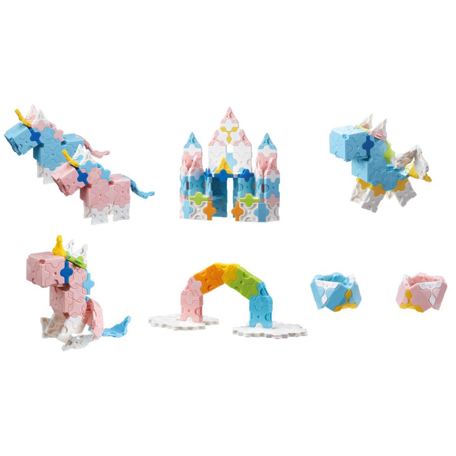 Nick Kyu専用　出品　玩具 LaQ（ラキュー） スイートコレクション ユニコーン 誕生日 5歳 女の子