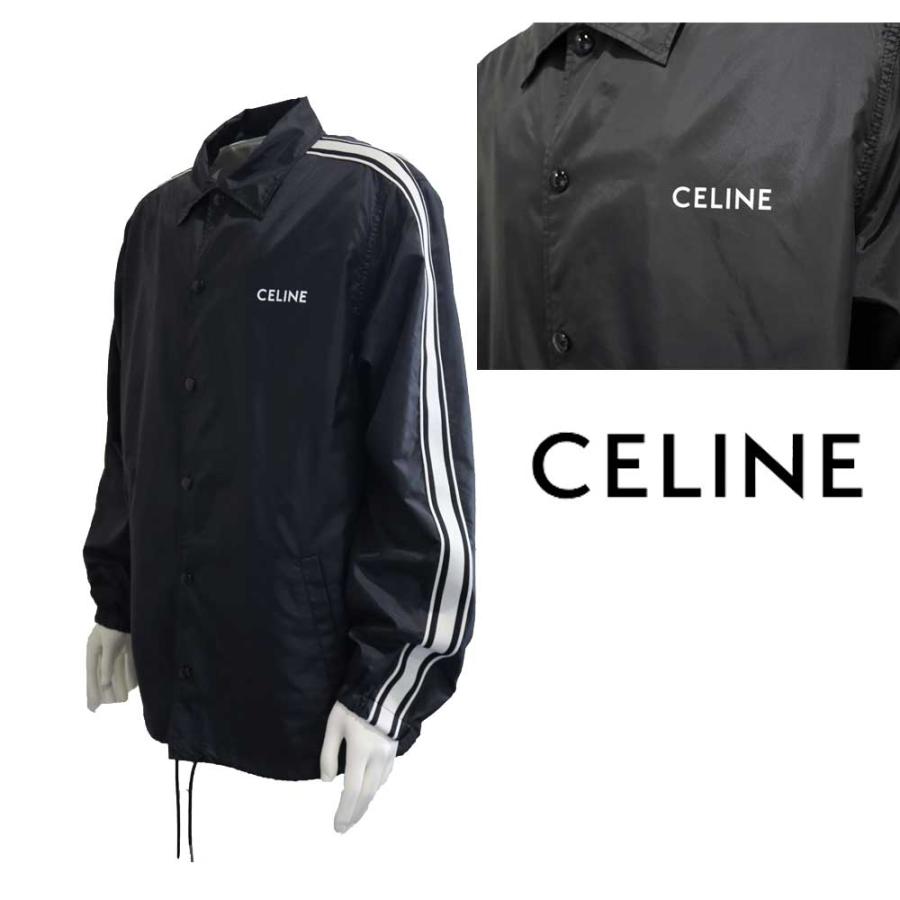 CELINE セリーヌ メンズ コーチジャケット ナイロン ブルゾン CELINE セリーヌ メンズ コーチジャケット ナイロン ブルゾン