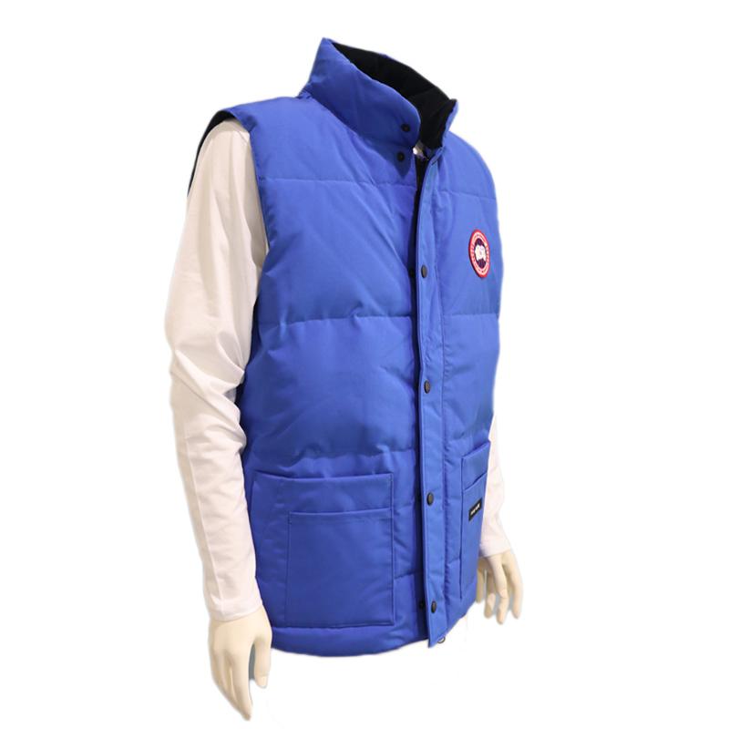 CANADA GOOSE カナダグース メンズ ダウンベスト Freestyle Crew Vest PBI 4154MPB Royal PBI Blueの画像