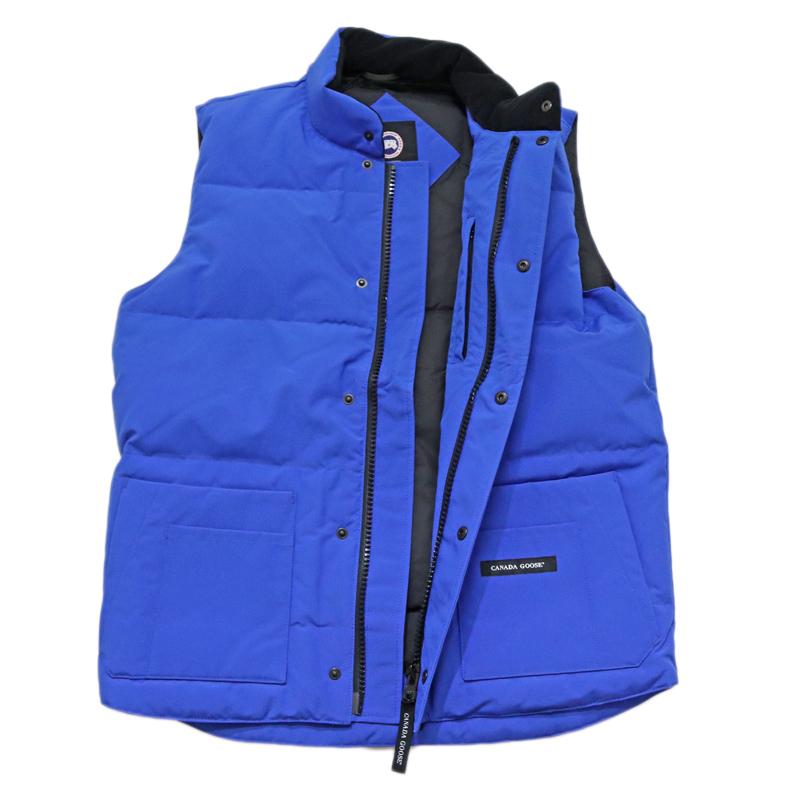 CANADA GOOSE カナダグース メンズ ダウンベスト Freestyle Crew Vest PBI 4154MPB Royal PBI Blueの画像