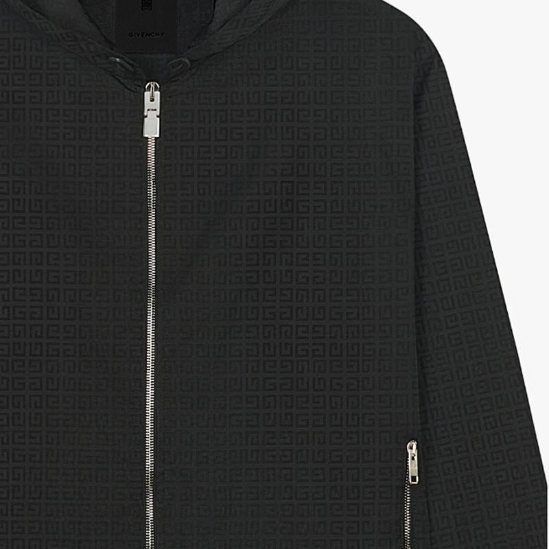 GIVENCHY ジバンシー メンズ ジャケット 4G ジャカード ウインド GIVENCHY ジバンシー メンズ ジャケット 4G ジャカード ウインド