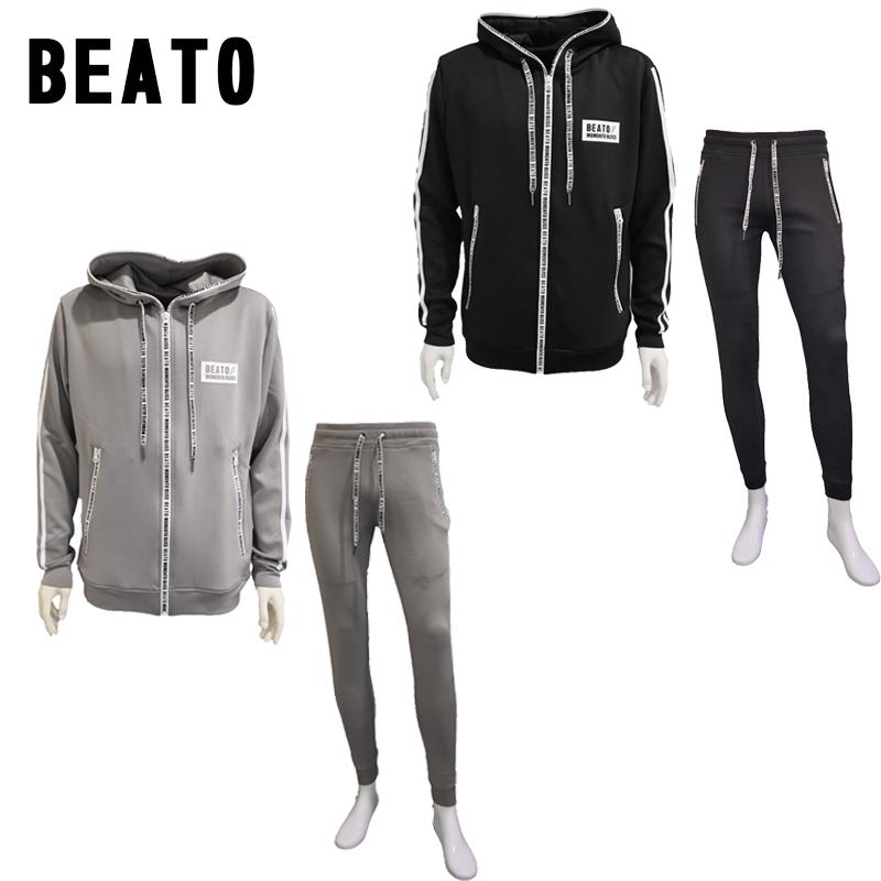 ベアート BEATO メンズ セットアップ ボンディング素材 2021秋冬新作 