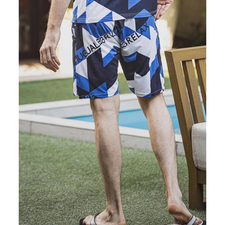 1PIU1UGUALE3 RELAX ウノピゥウノウグァーレトレ メンズ 総柄