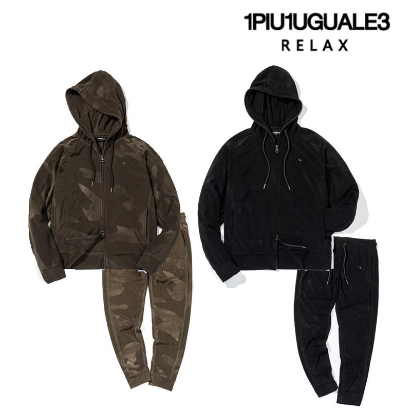 1PIU1UGUALE3 RELAX 新作 ウノピュウノ リラックス メンズ パイル地