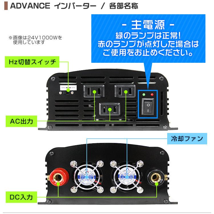 修正波/定格出力3000W】インバーター 非常用電源 12V 自動車用 修正波/定格出力3000W】インバーター 非常用電源 12V 自動車用