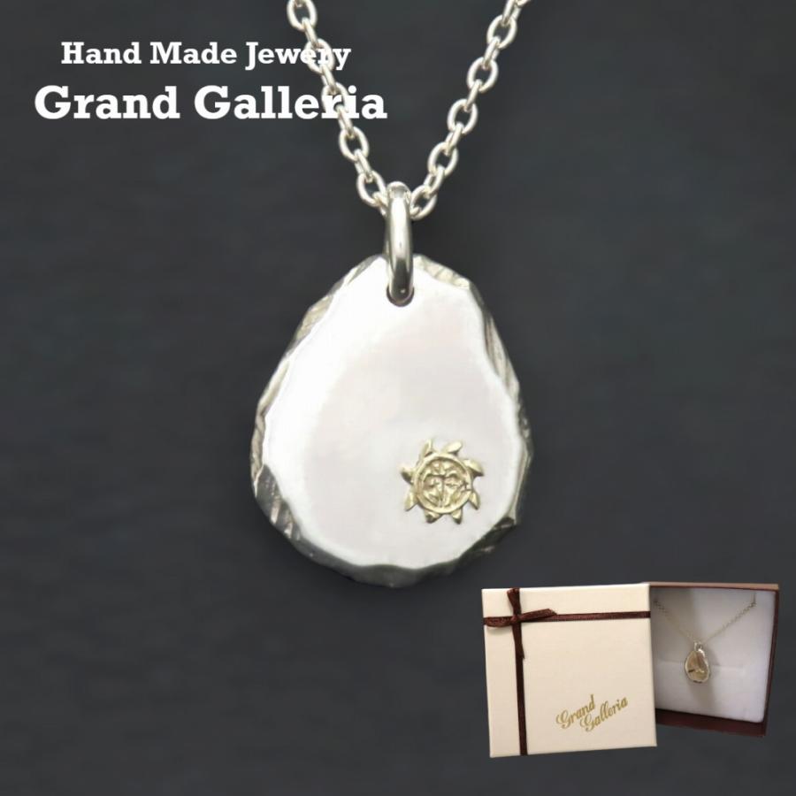 太陽ネックレス シルバー925 × K18YG 【刻印無料】 太陽 サン