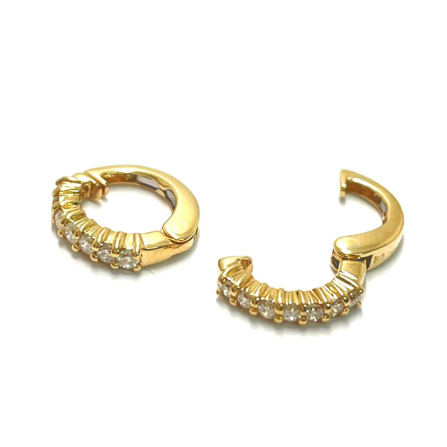 Ponte Vecchio / ポンテヴェキオ ダイヤイヤリング K18YG 0.10ct/0.10 