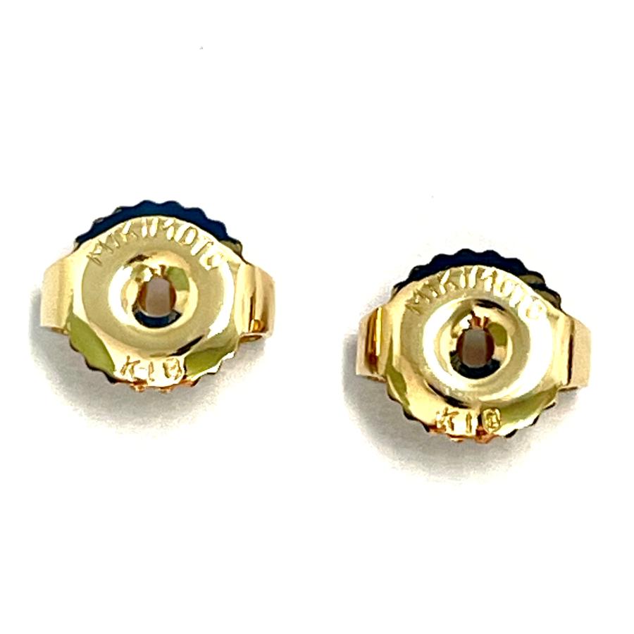 MIKIMOTO（ミキモト） パールピアス ハート K18YG 5.9mm アコヤ真珠