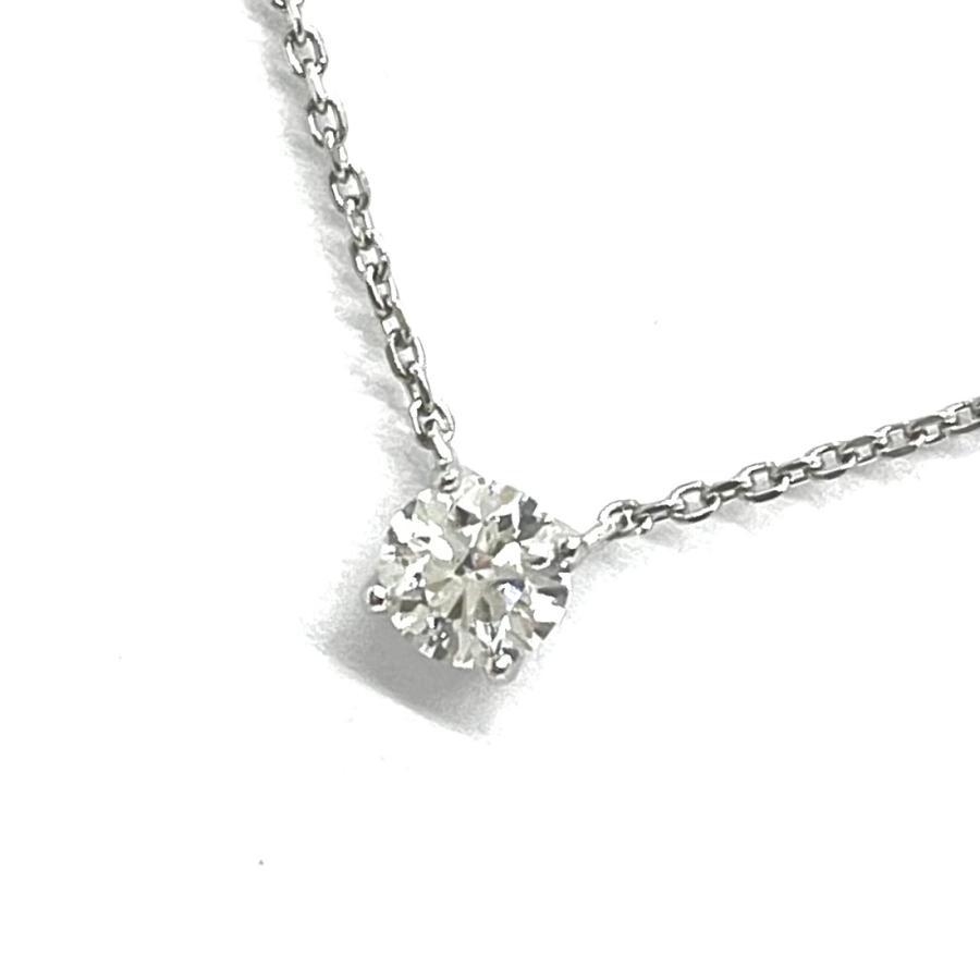4℃ / ヨンドシー ダイヤネックレス 0.215ct Pt850 一粒
