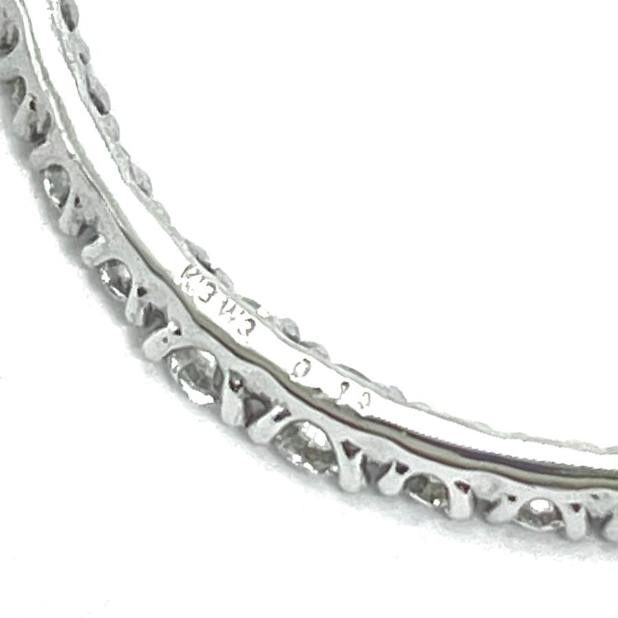 Samantha Tiara】K18WG 0.15ct 一粒ダイヤネックレス