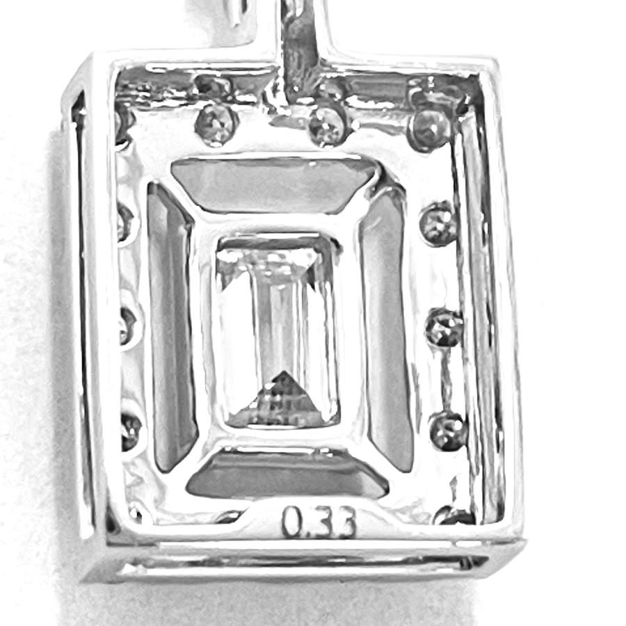 TASAKI（タサキ） ダイヤネックレス 0.33ct K18WG ペンダント