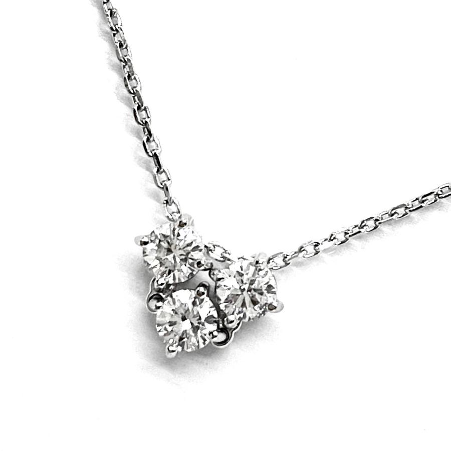 VENDOME AOYAMA（ヴァンドーム青山） ダイヤネックレス 3ストーン 0.58