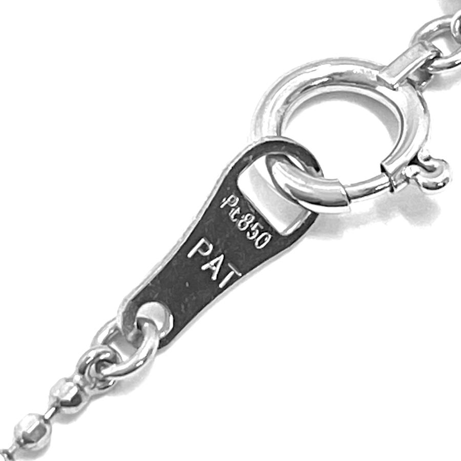 KASHIKEY / カシケイ ベゼル ダイヤネックレス Pt900 0.34ct/0.20ct
