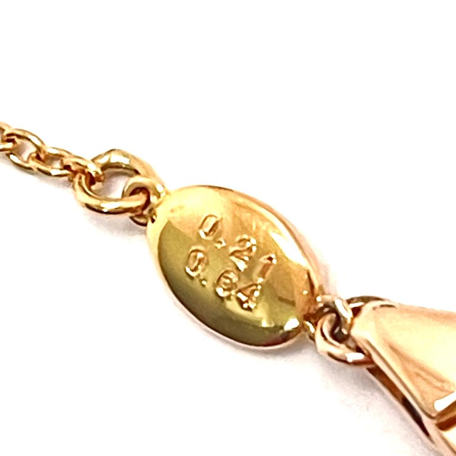 Ponte Vecchio / ポンテヴェキオ　サファイア ダイヤ フラワーボール ネックレス　750PG　0.21ct/0.64ct　プレゼント　ダイヤモンド　ペンダント_4