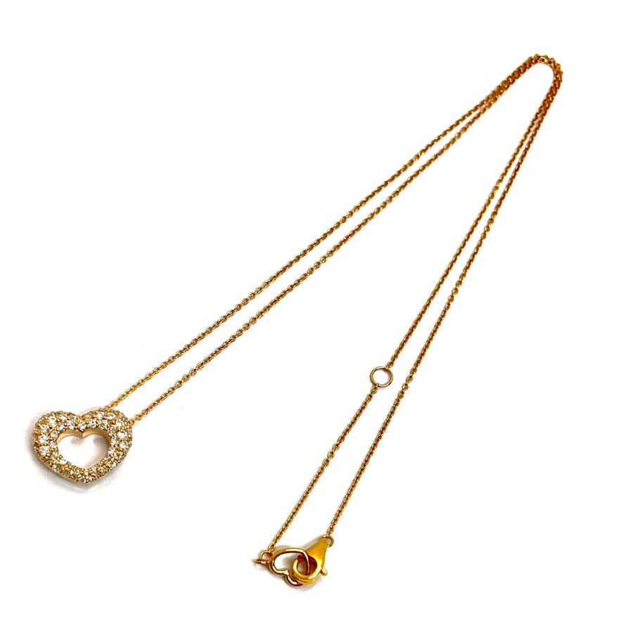 Ponte Vecchio / ポンテヴェキオ　エモツィオーネ ダイヤネックレス　ラテ　ミニモ　K18PG　0.45ct　ハート　プレゼント　ダイヤモンド　ペンダント_3