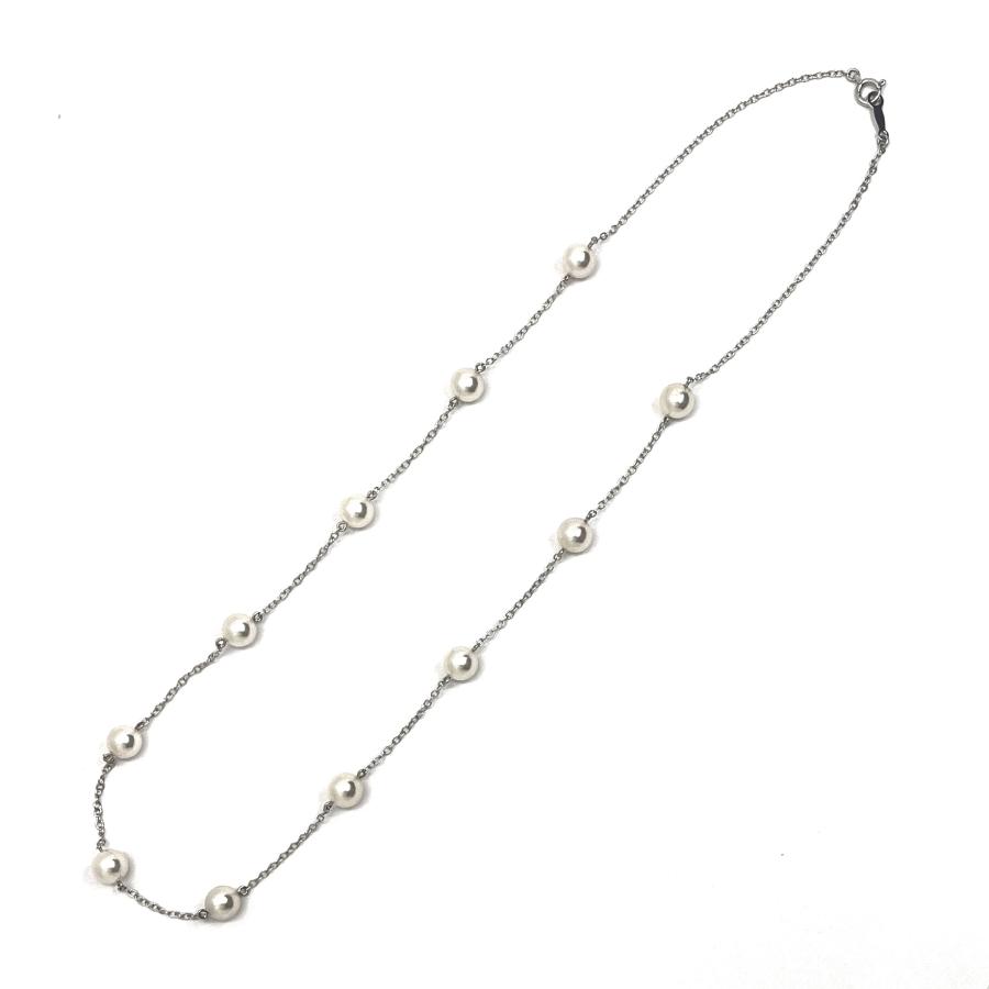 MIKIMOTO（ミキモト） ステーション パール ネックレス 6.2~6.4mm