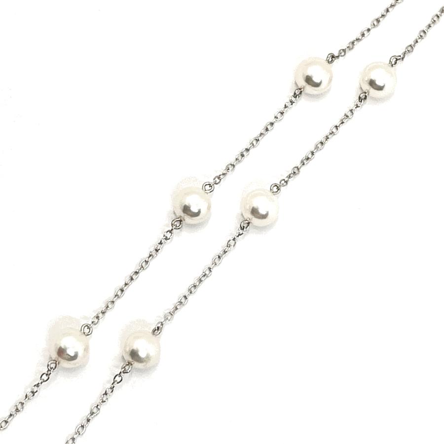 MIKIMOTO（ミキモト） ステーション パール ネックレス 6.2~6.4mm