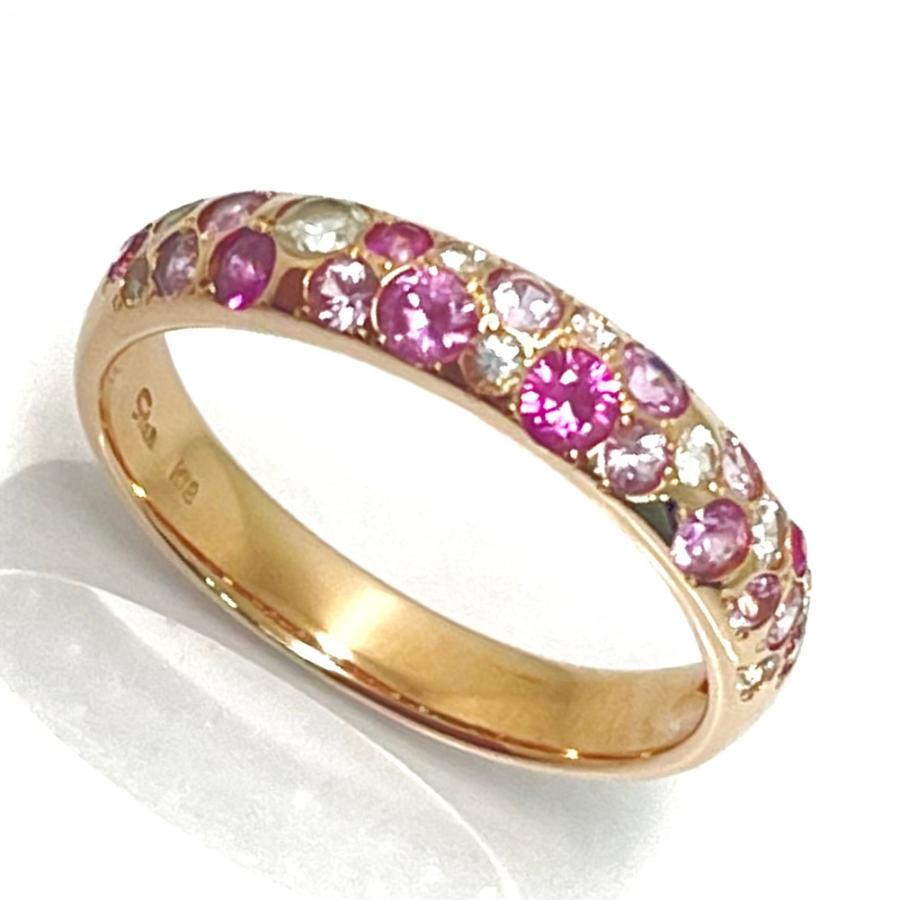 STAR JEWELRY / スタージュエリー ピンクサファイアリング K18PG 15号 