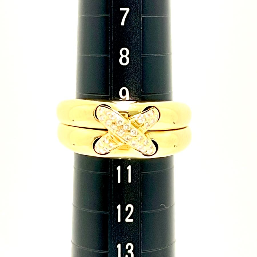 CHAUMET / ショーメ リアン ダイヤリング 750YG 10号 指輪 