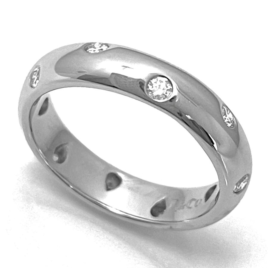TIFFANY&Co. TIFFANY&Co./ティファニー ドッツ ダイヤリング Pt950 10  