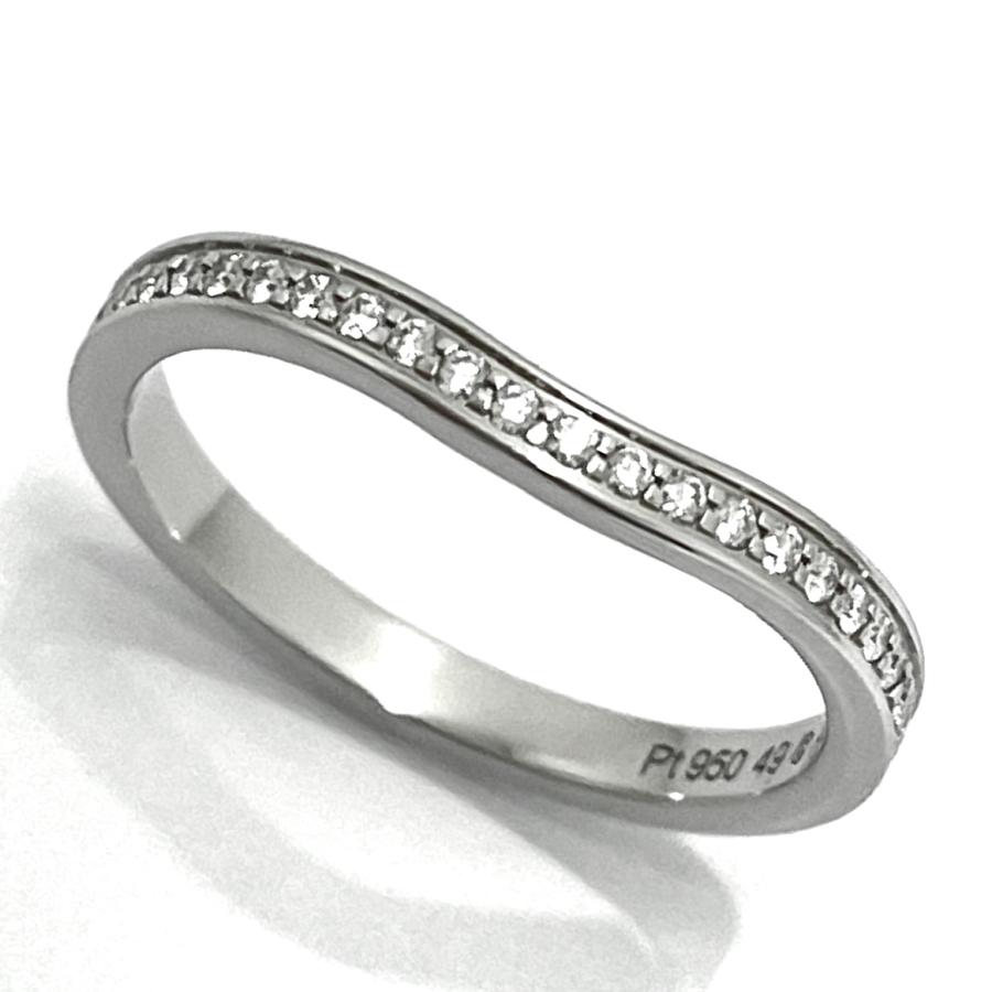 Cartier カルティエ バレリーナリング ダイヤ 49サイズ PG Cartier（カルティエ） バレリーナカーブ ハーフエタニティ ダイヤ