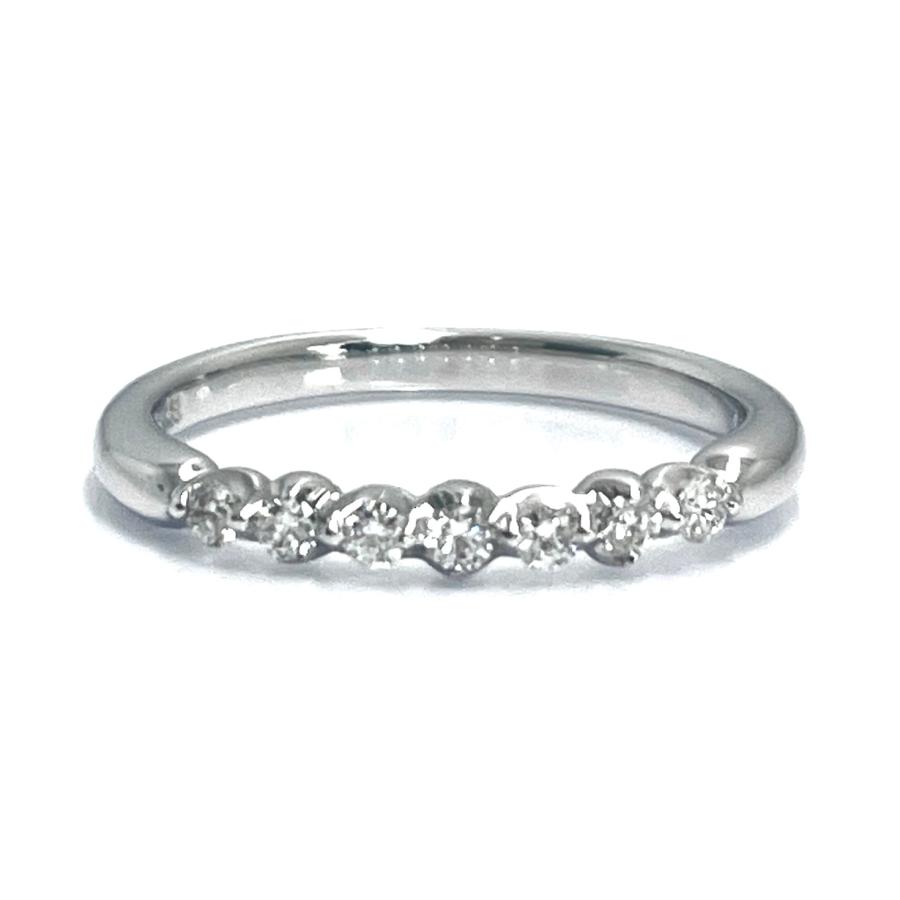 STAR JEWELRY（スタージュエリー） ダイヤリング ピンキー K18WG 0.10 