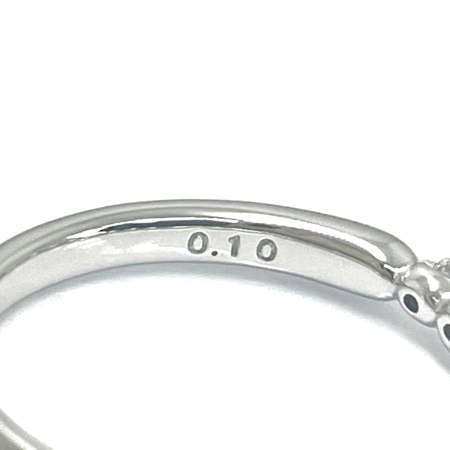 STAR JEWELRY（スタージュエリー） ダイヤリング ピンキー K18WG 0.10 