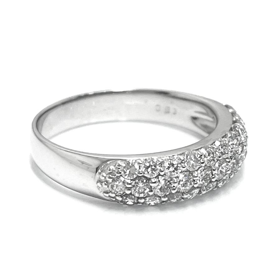 Ponte Vecchio / ポンテヴェキオ パヴェ ダイヤリング K18WG 0.80ct 11  