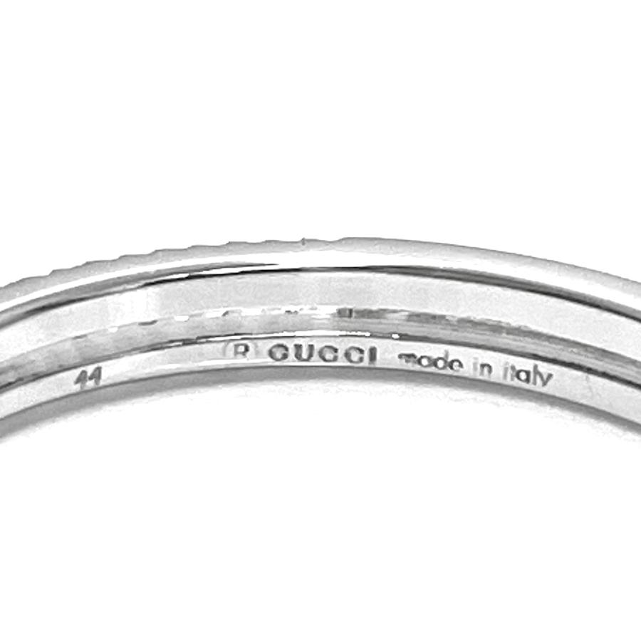 GUCCI / グッチ インフィニティ ダイヤリング 750WG #11 指輪