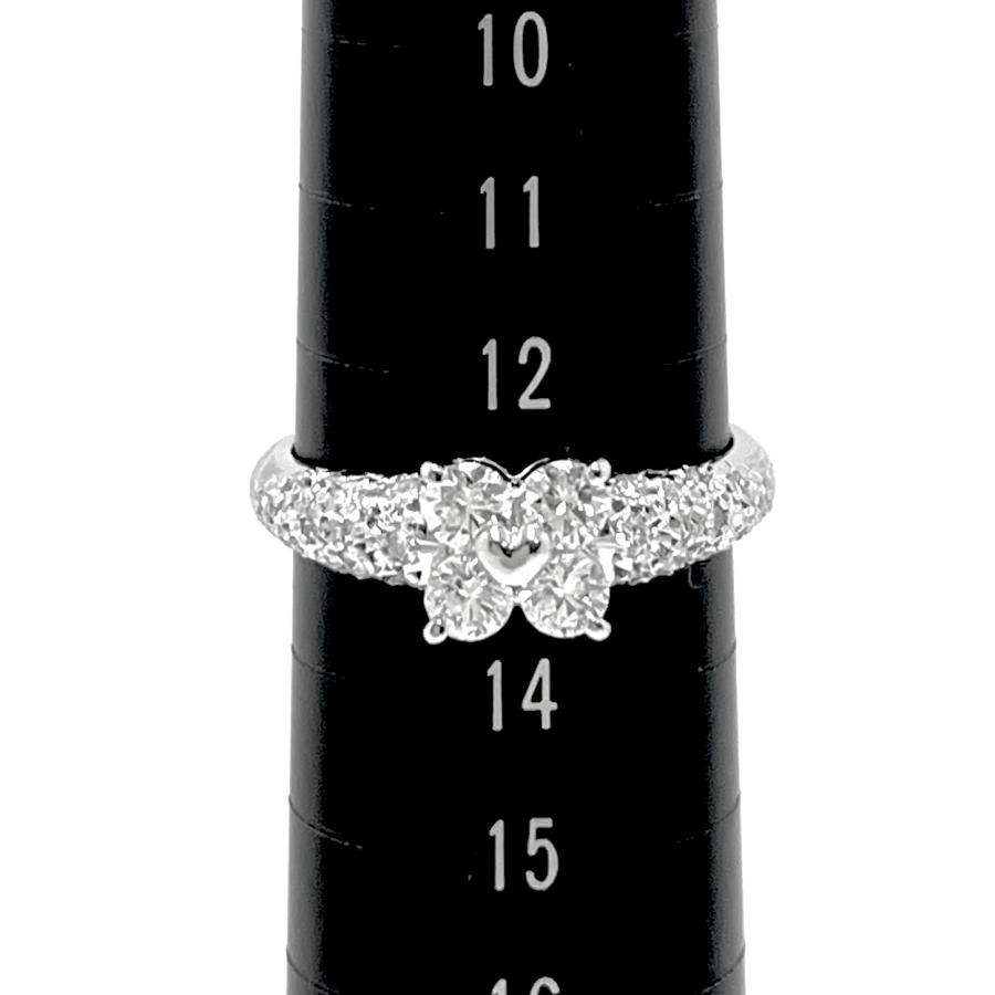 TASAKI（タサキ） ダイヤリング フラワー Pt900 0.64ct 13号 指輪