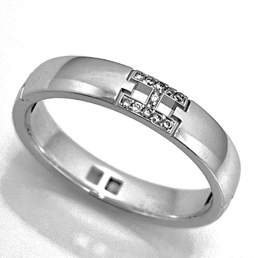 エルメス エヴァー ヘラクレス ダイヤ リング #46【23584】 エルメス エヴァー ヘラクレス ダイヤ リング #46【23584】 エルメス