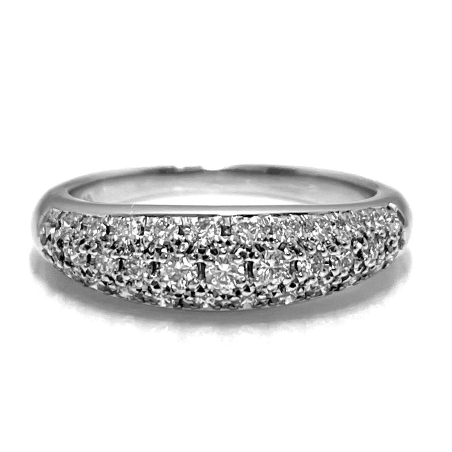 TASAKI（タサキ） パヴェ ダイヤリング Pt900 0.43ct 11号 指輪