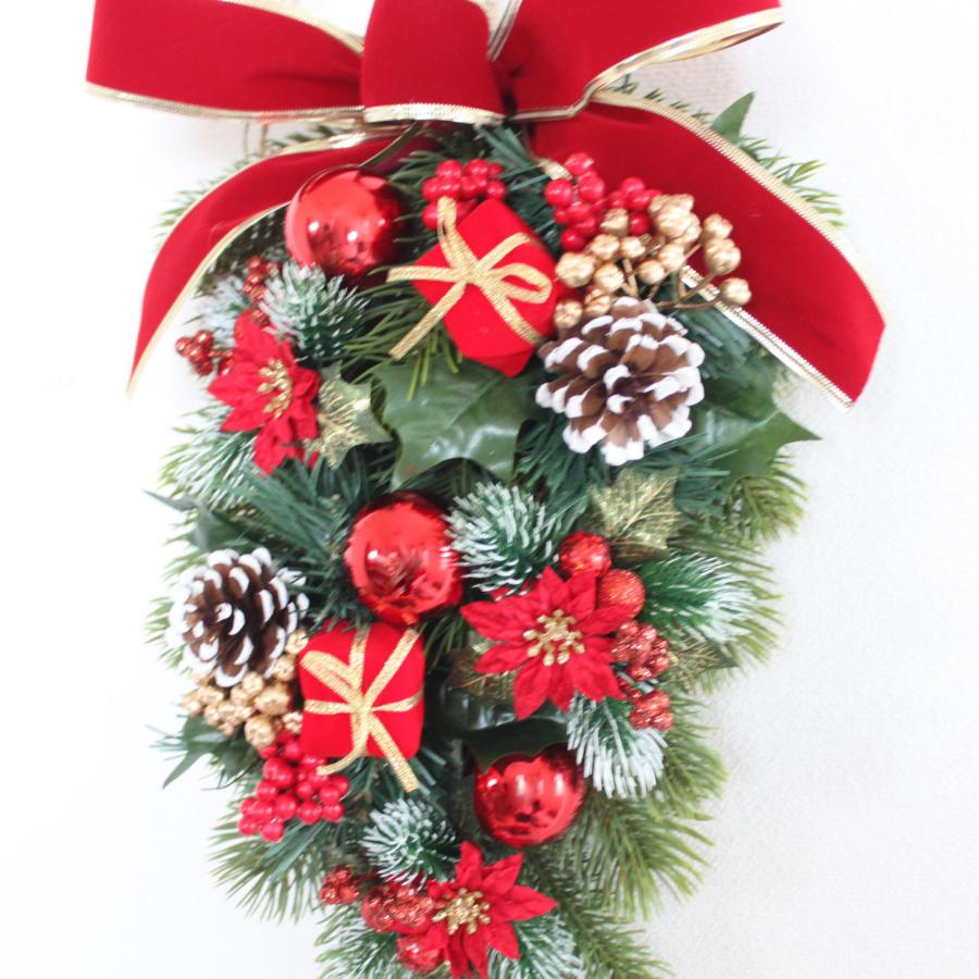 クリスマスリース 送料無料 スワッグリース : グランドグルー - 通販