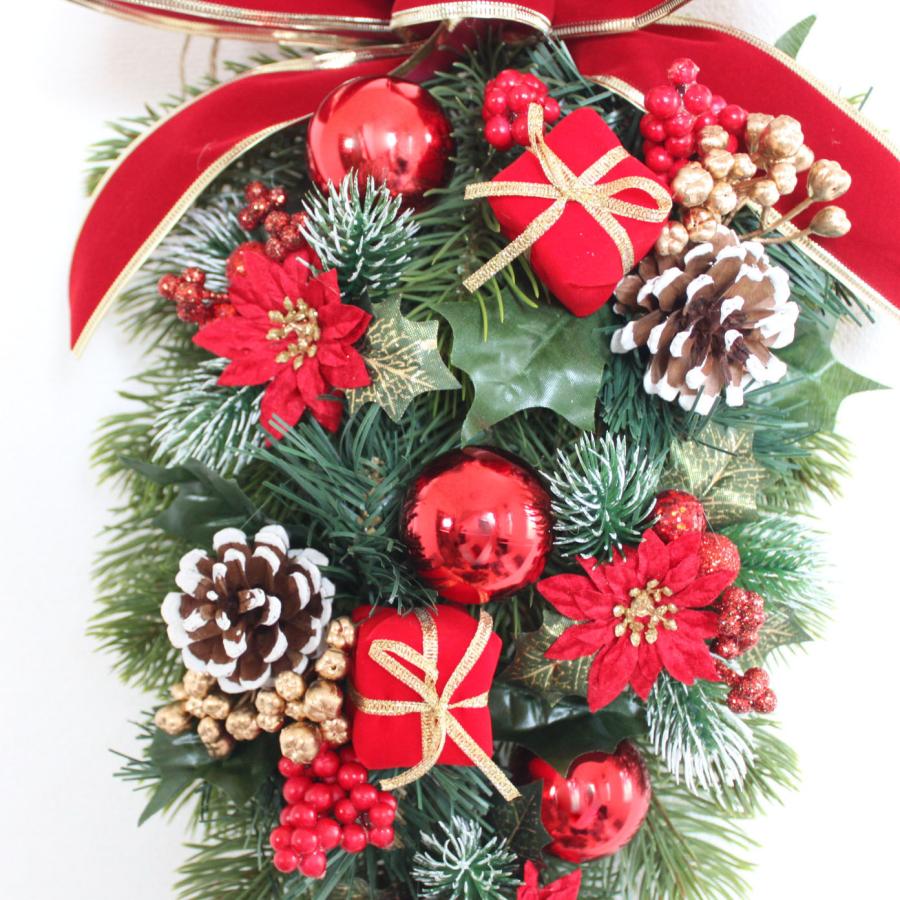 クリスマスリース 送料無料 スワッグリース : グランドグルー - 通販