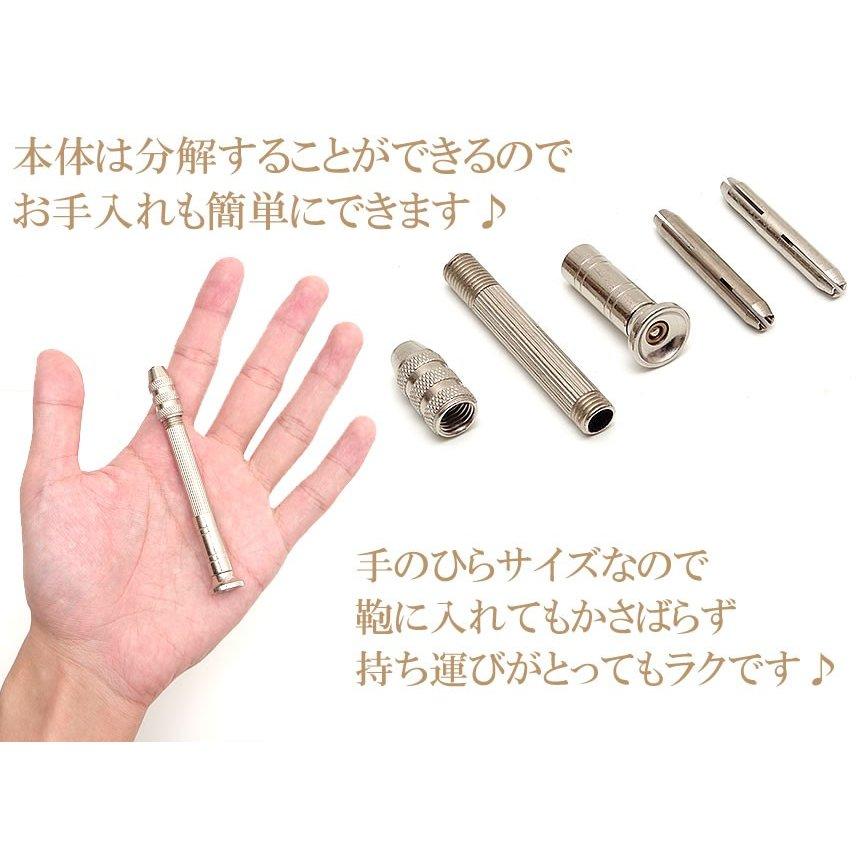 ピンバイス 手動 精密 穴あけ ハンドドリル ツール 小型 10本