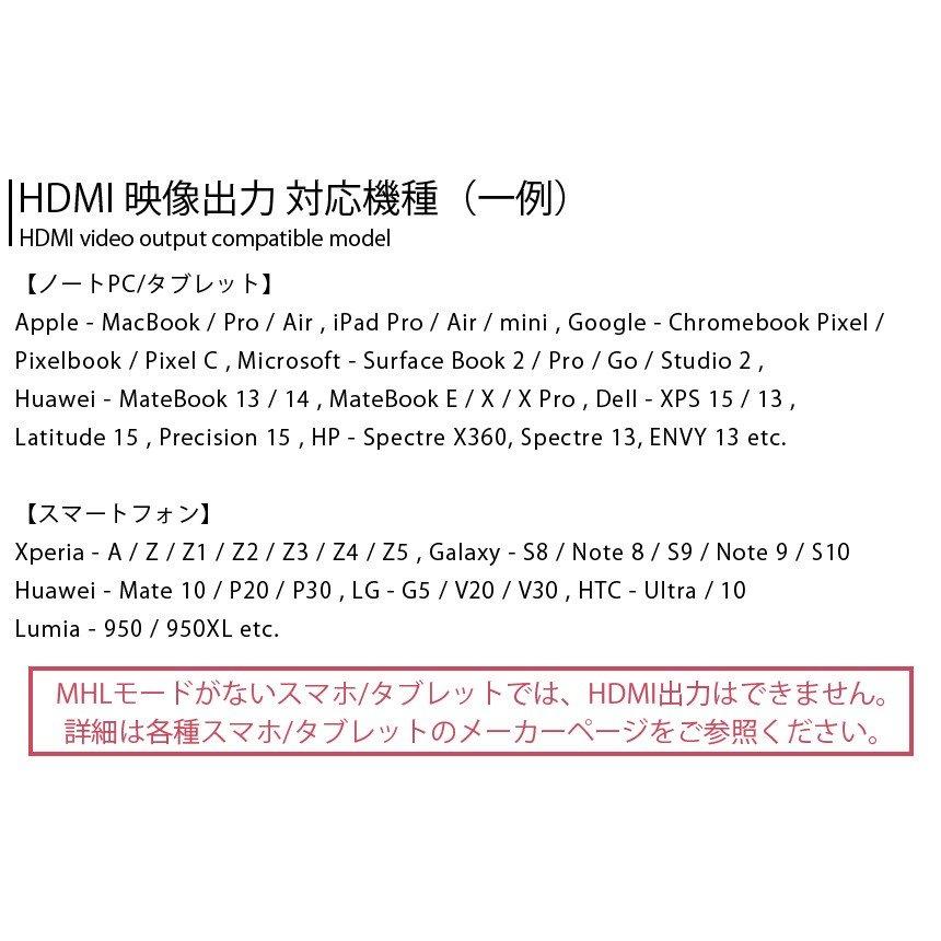 type-c HDMI 変換アダプタ カードリーダー ケーブル ハブ USB3.0｜grandiose｜07